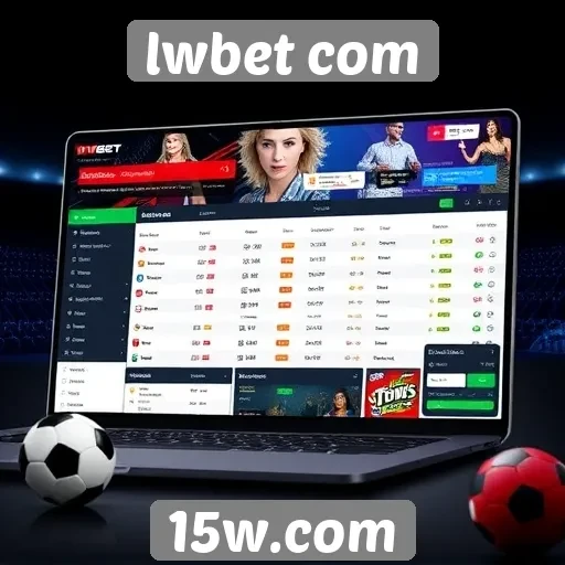 Facilidade de navegação no site lwbet com