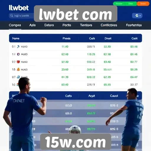 Comparação de odds em lwbet com e concorrentes